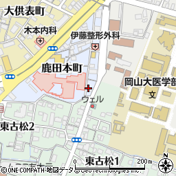 肥後薬局鹿田本町店周辺の地図