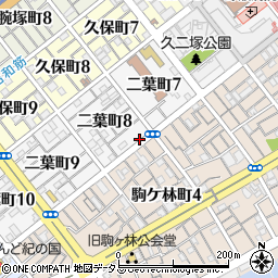 清本の店周辺の地図
