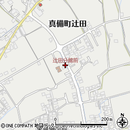 辻田分館前周辺の地図