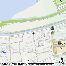 岡山県岡山市東区西大寺浜394周辺の地図