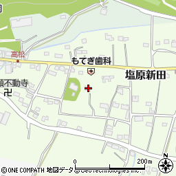 静岡県御前崎市塩原新田22周辺の地図
