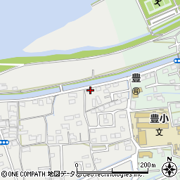 岡山県岡山市東区西大寺浜396周辺の地図