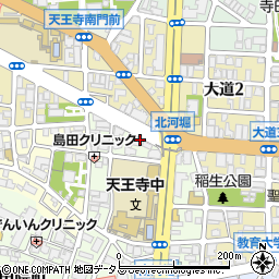 アーイ・ユー日本便利業組合・お客さま窓口遺品整理・不要品回収センター・天王寺地区周辺の地図