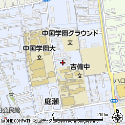 岡山県岡山市北区庭瀬110周辺の地図