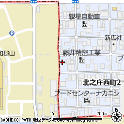 総合食品エスイー株式会社　奈良営業所周辺の地図