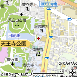 金光教天王寺教会周辺の地図