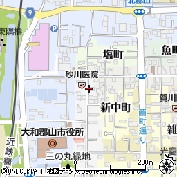 ヒロ薬局堺町周辺の地図