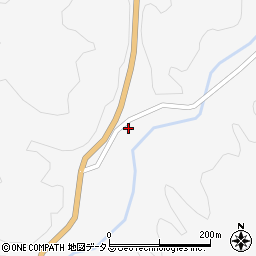 広島県山県郡安芸太田町松原4周辺の地図