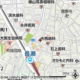 らいす・あべにゅー　長瀬駅前店周辺の地図