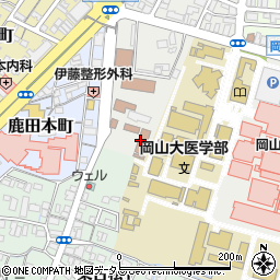 中国地方整備局　岡山河川事務所・調査設計課周辺の地図