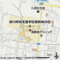 静岡県立池新田高等学校周辺の地図