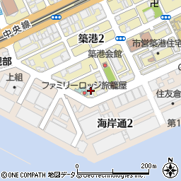 大阪港湾福利厚生協会臨港住宅周辺の地図