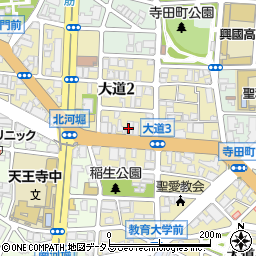 上野山雅喜司法書士事務所周辺の地図