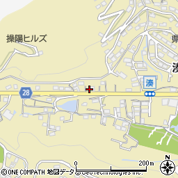 岡山県岡山市中区湊1351-11周辺の地図