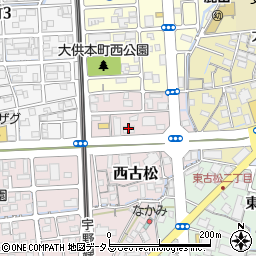 ぱどんなセンター　岡山周辺の地図