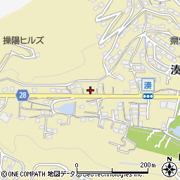 岡山県岡山市中区湊1351-12周辺の地図