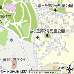 奈良県大和郡山市城町1799-4周辺の地図