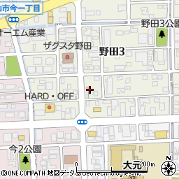 寺子屋学問所　大元校周辺の地図