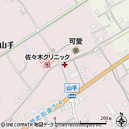 広島県安芸高田市吉田町山手586周辺の地図
