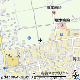 岡山県岡山市北区西花尻1249周辺の地図