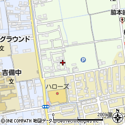 岡山県岡山市北区西花尻1318-6周辺の地図