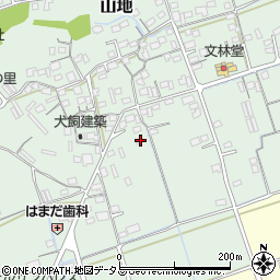 岡山県倉敷市山地988周辺の地図