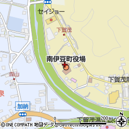 南伊豆町役場　地域整備課周辺の地図
