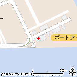 商船港運株式会社　神戸事業部港運グループ港運チーム内航コンテナターミナルＰＩ周辺の地図