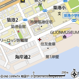 株式会社住友倉庫　大阪支店管理課周辺の地図