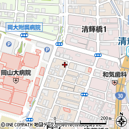 株式会社セイシン企業　岡山営業所周辺の地図