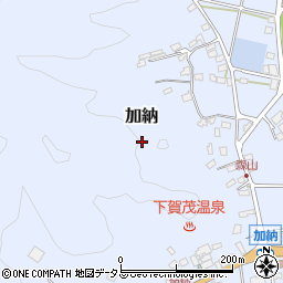 静岡県賀茂郡南伊豆町加納周辺の地図