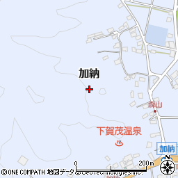 静岡県南伊豆町（賀茂郡）加納周辺の地図