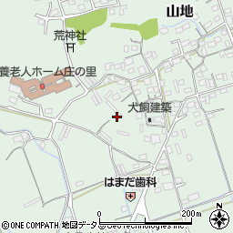 岡山県倉敷市山地1033-4周辺の地図