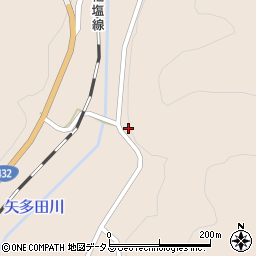 広島県府中市上下町松崎195周辺の地図