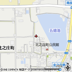 奈良県奈良市北之庄町699-4周辺の地図