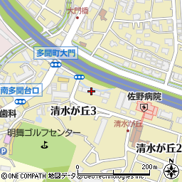 山陽バス株式会社　路線バス・お忘れ物センター周辺の地図