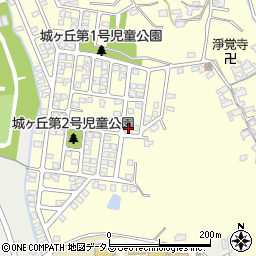 奈良県大和郡山市城町1806-1周辺の地図