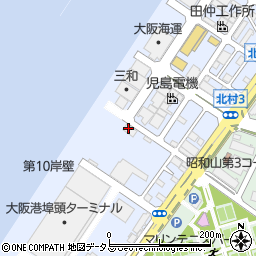 尼崎南運輸株式会社周辺の地図