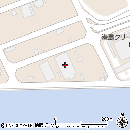 関西興産株式会社　第二工場周辺の地図
