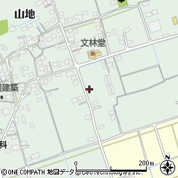 岡山県倉敷市山地28-1周辺の地図