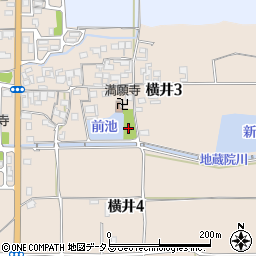 横井第1号街区公園周辺の地図