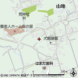 岡山県倉敷市山地1033周辺の地図