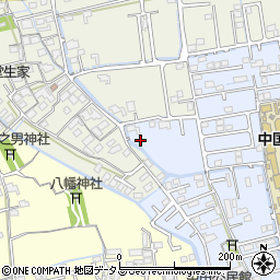 岡山県岡山市北区庭瀬55周辺の地図