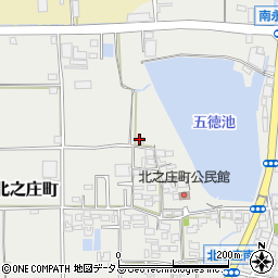 奈良県奈良市北之庄町699周辺の地図