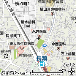 永井医院周辺の地図