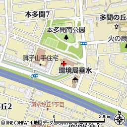 神戸市立社会福祉施設自立センター　たるみ周辺の地図