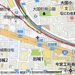 関西キャリィサービス株式会社周辺の地図