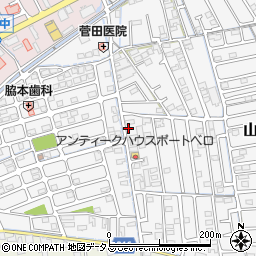 岡山県岡山市中区山崎146-8周辺の地図