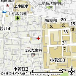 大阪王将近畿大学前店周辺の地図