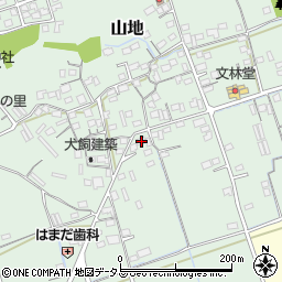 岡山県倉敷市山地992周辺の地図